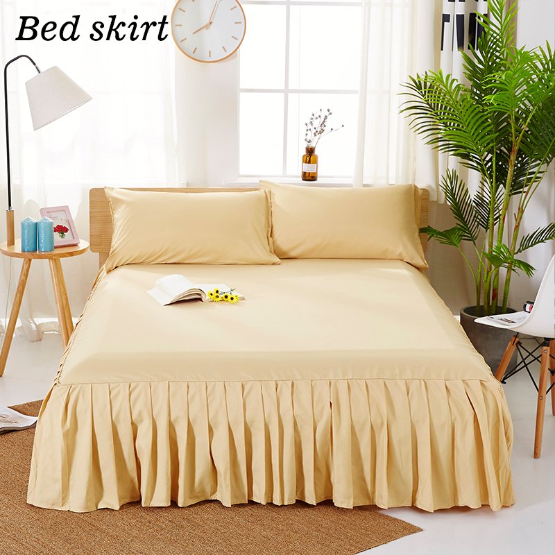Wrap Around Bed Skirt Easy to Put on Bed Skirt