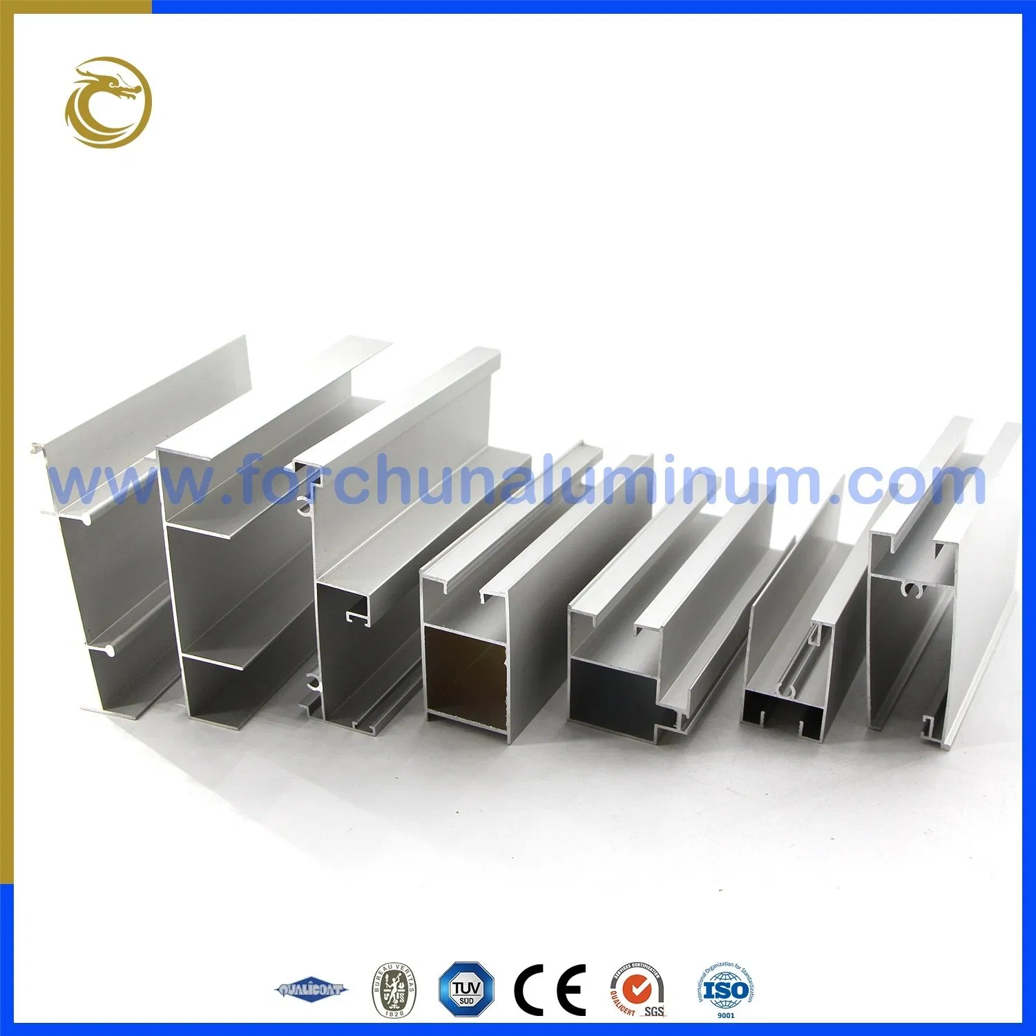 Puerta Corrediza 8025 Aluminum Profile for Sliding Window and Door Aluminium Frame
