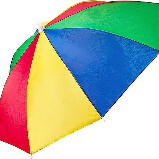 Versatile Camping Umbrella Hat - Waterproof Sun Protection Gear