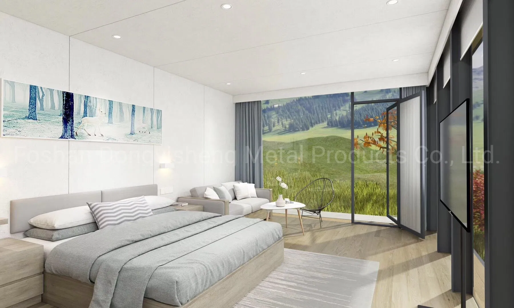 China Modern European Style Villa Prefab Kit House Modular Home/Villa for Export