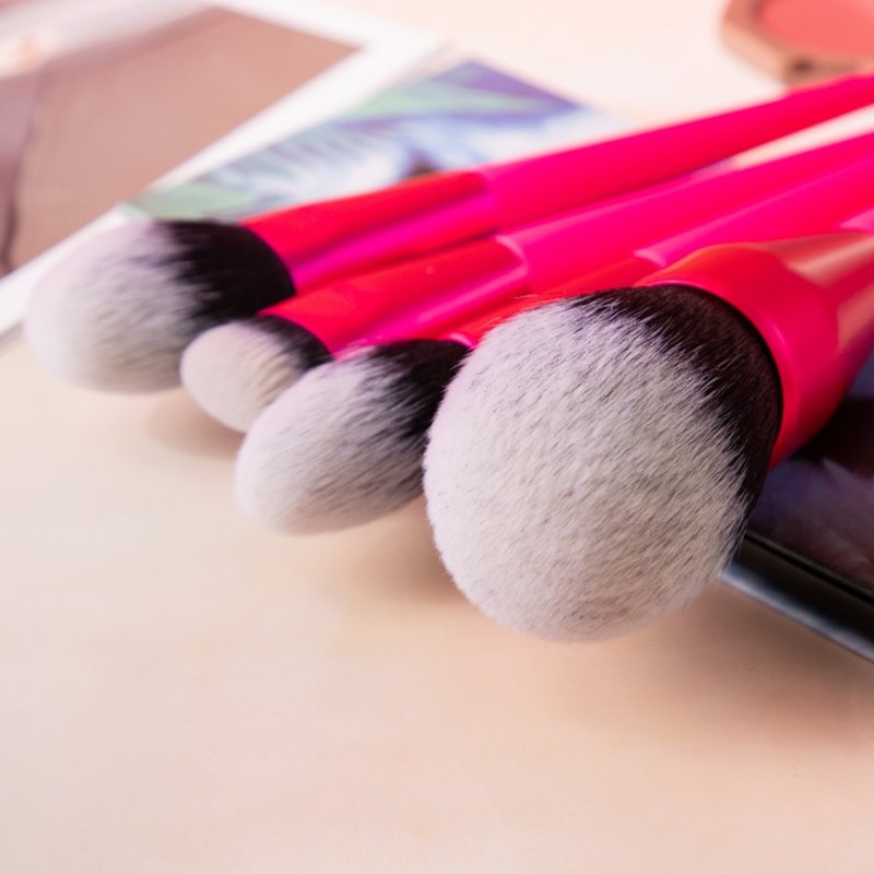 Makeup Brush Set 10PCS Red Hot Selling Custom Logo Soft Vegan Cruelty Free Cosmetic Brush