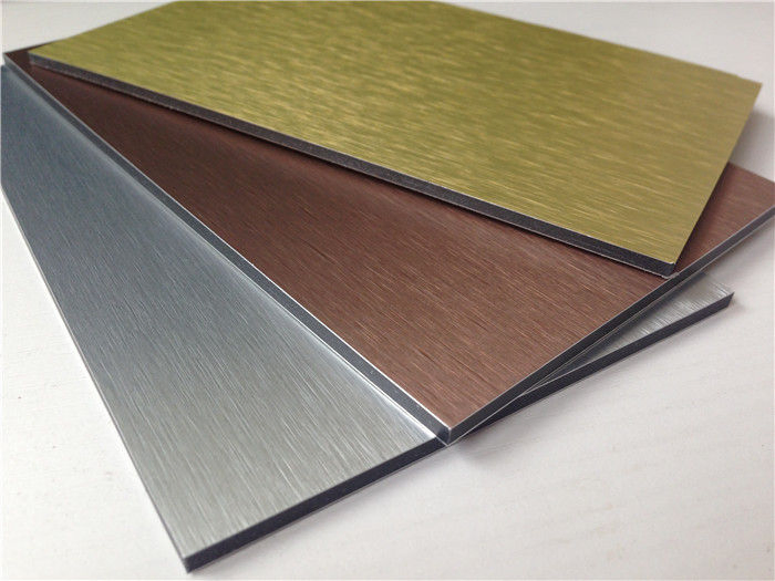 ACP Brushed Aluminum Composite Panel Factory Price Acm