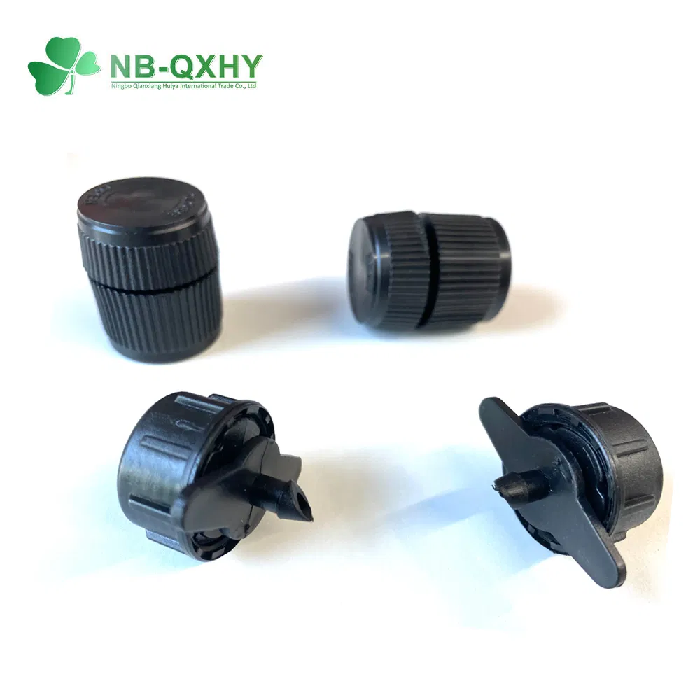 Black Middle East Saudi Irrigation Micro Dripper for Greenhouse Garden