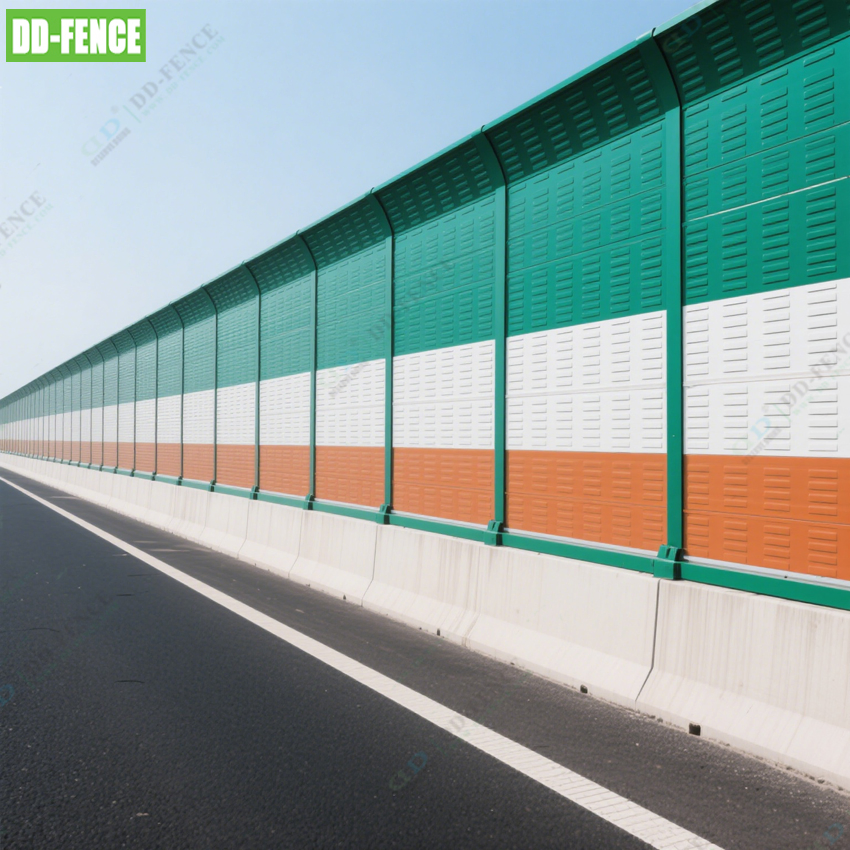 China Suppliers Durable Aluminum Noise Wall Highway Sound Wall Panels