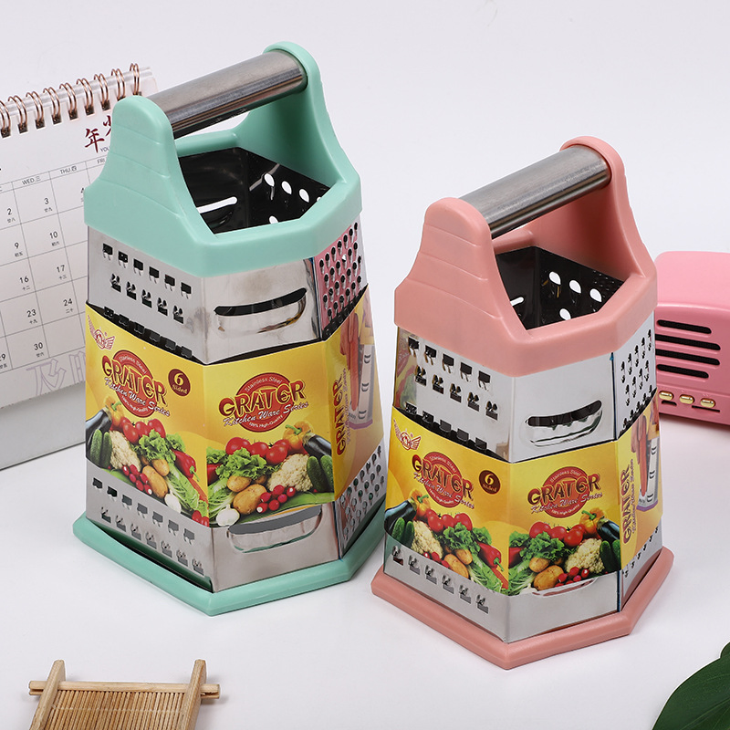 Wholesale Hot Selling Kitchen 4-Sided Grater Multi-Functional Vegetable Shredder Grater