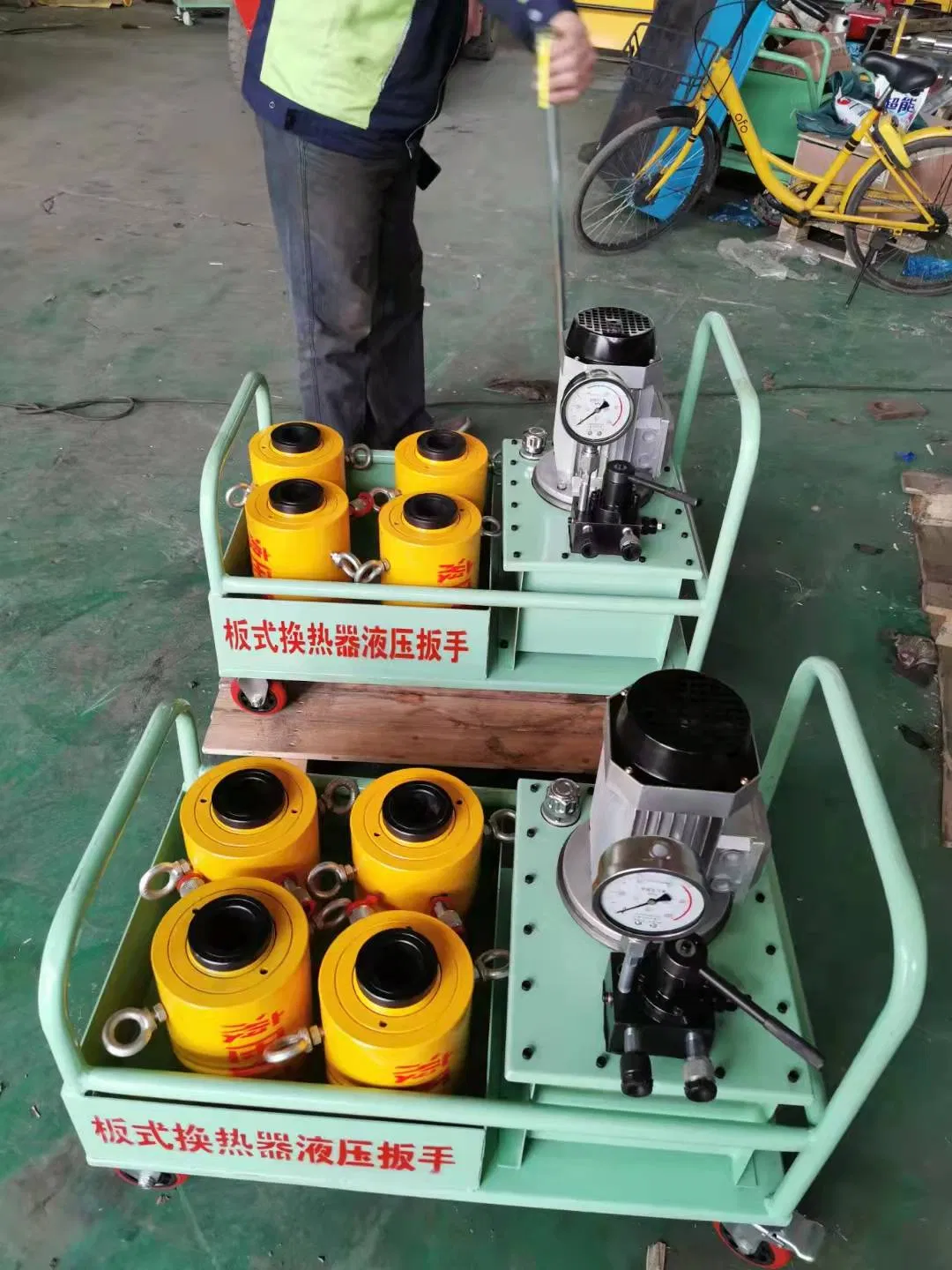 Гидравлический ключ PLE для пластинчатых теплообменников