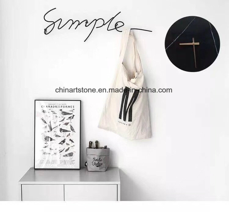 Nature Marble Clocks for House Decoration