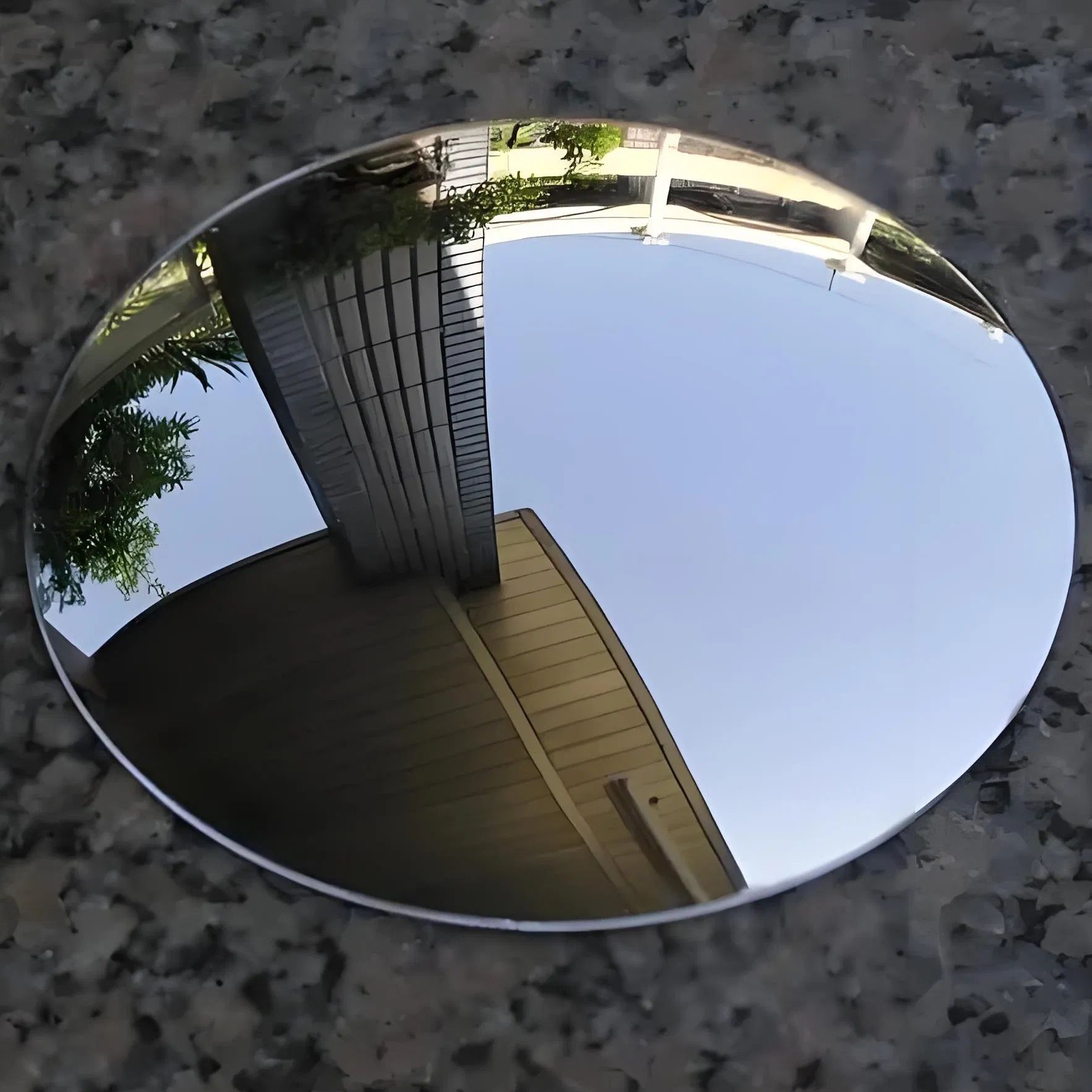 1.8/2/3mm R320-R1800 Wide-Angle Float Convex Concave Curved Bend Bending Bent Glass Mirror