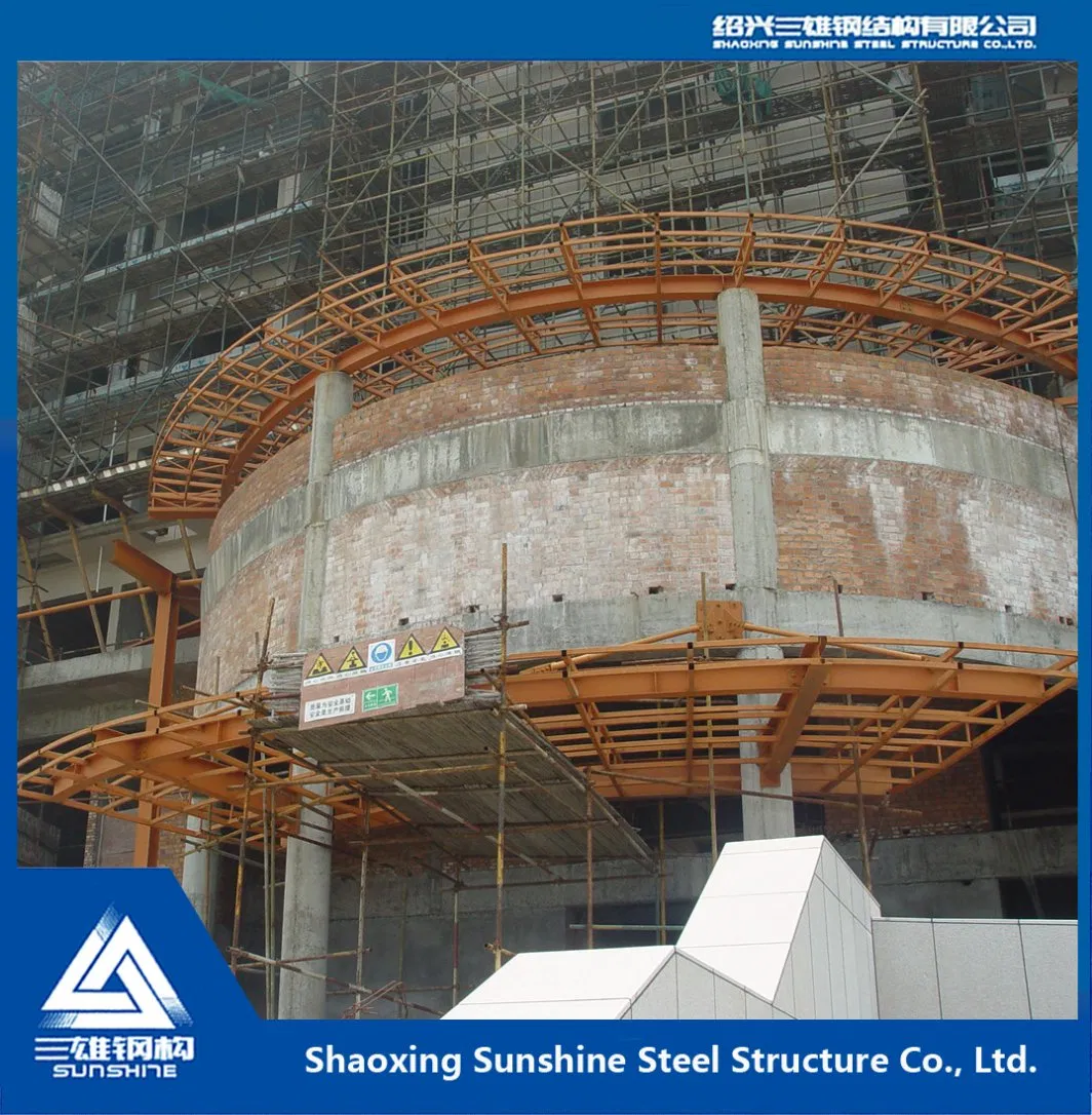 Decorative Steel Structure for Restaurants, Gas Stations, Gardens, Administrative Centers