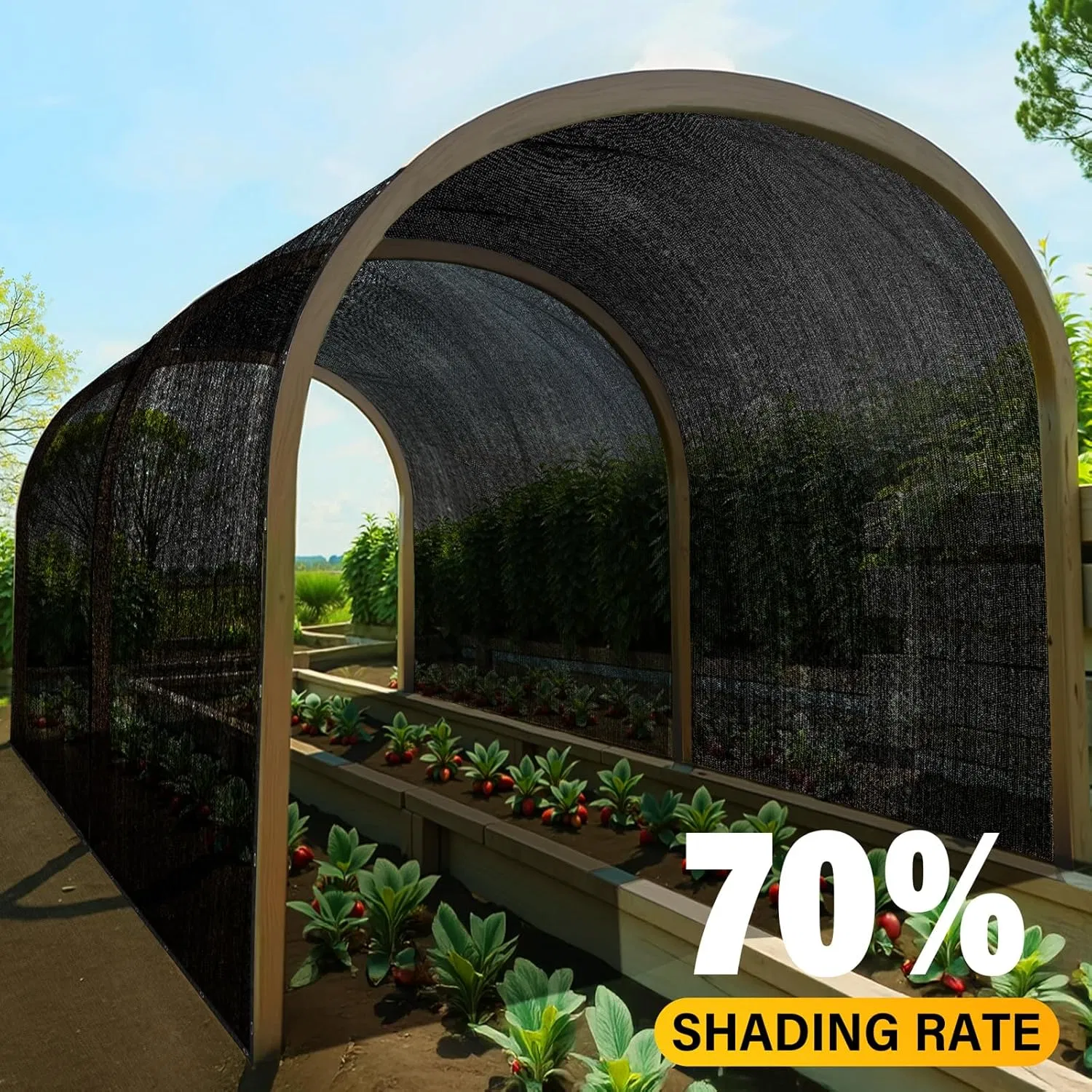 Farm Sun Shade Netting Shade Clothing Agricultural Mesh Sunshade and Windshield