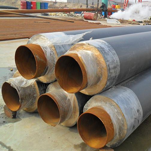 ASTM A106 A53 Underground Polyurethane Lined Welded Insulation Steel Pipe 10# 20#