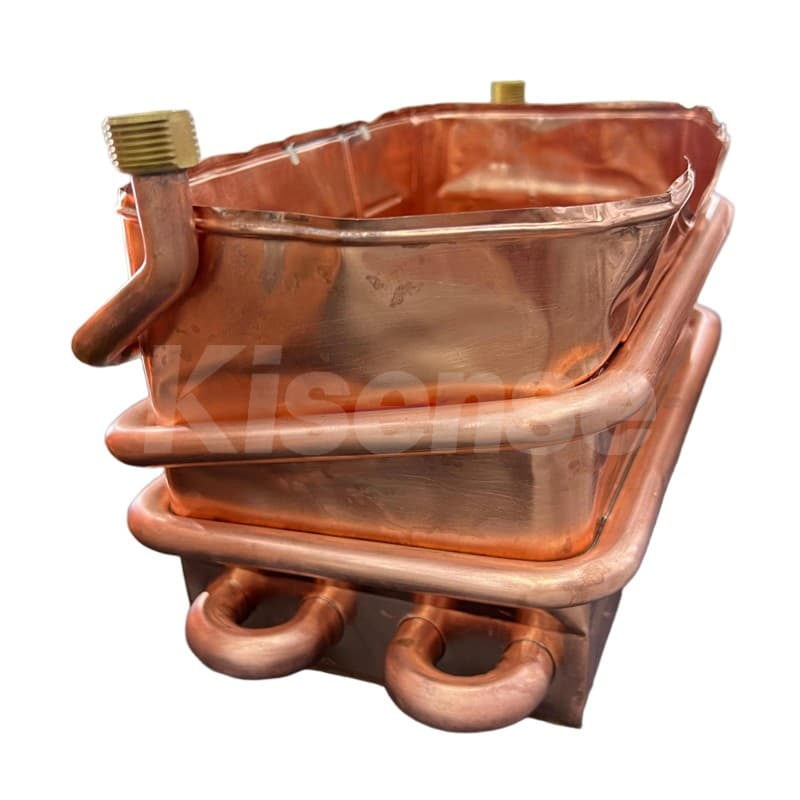 Wall Mounted Gas Water Heater Spare Part Copper Heat Exchanger