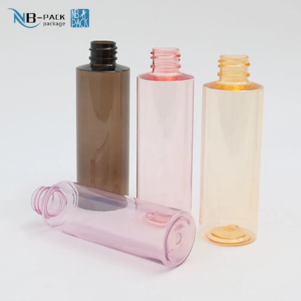 Durable Amber Plastic Storage Bottle with Secure Cap