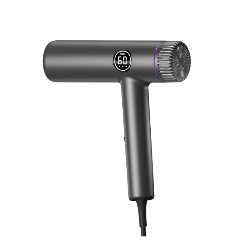 2024 Hot Selling Ionic Professional Salon LED Display Screen Hair Blower Dryer BLDC 2000W High Power 3 in 1 One Step Hair Dryer