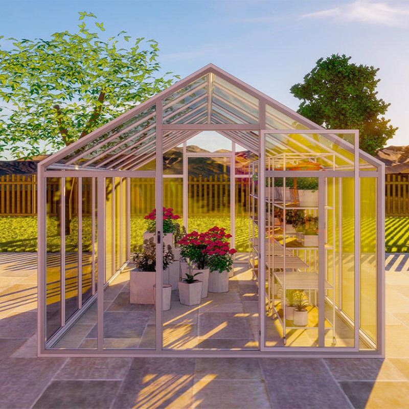 4 Season Free Standing Sunroom Sun Room Mobile Glass House Aluminum Alloy Sunrooms