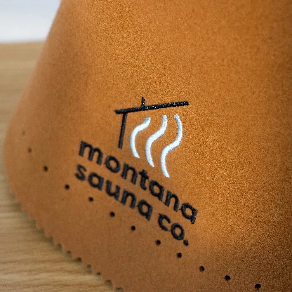 Custom Embroidery Logo Wool Sauna Hat