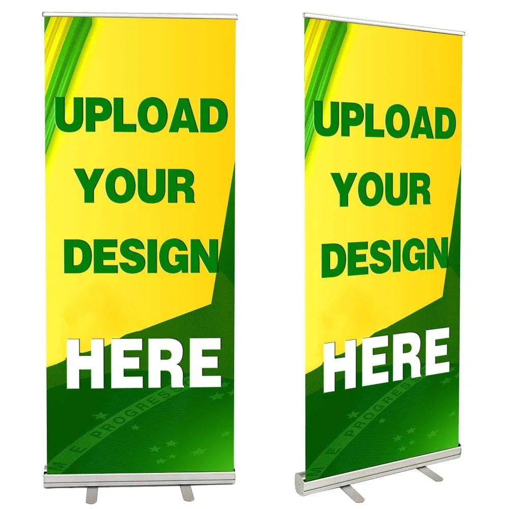 Portable Retractable Aluminum Alloy 100X200cm Rollup/Pullup Display Banner