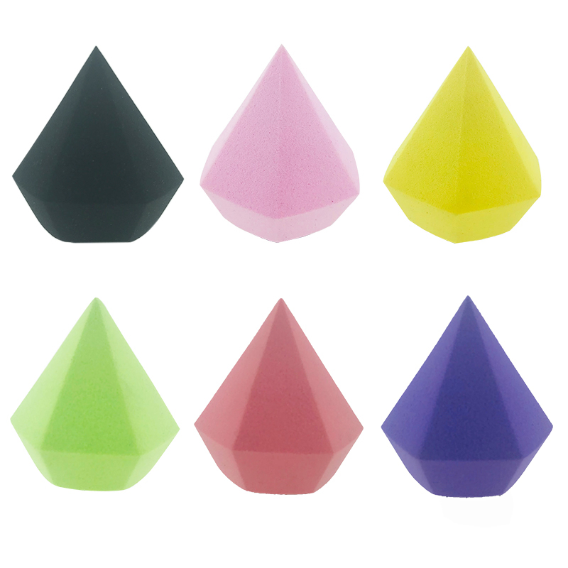 Diamond Super Soft Powder Puff Latex Cosmetic Makeup Sponge Wholesale Beauty Supplies Tool