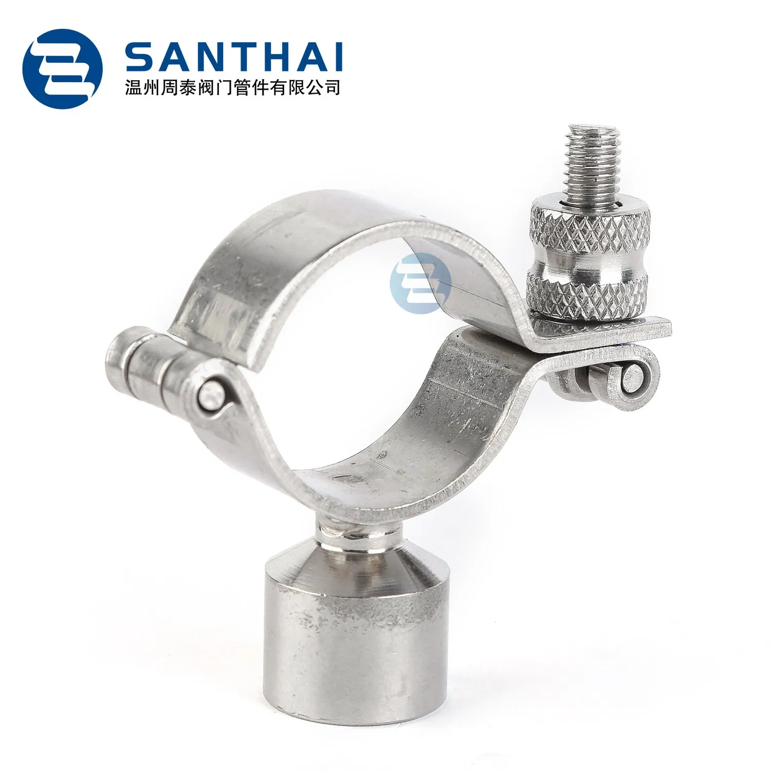 Santhai Round Pipe Holder Clamp Stainless Steel 1" -4" Origin China