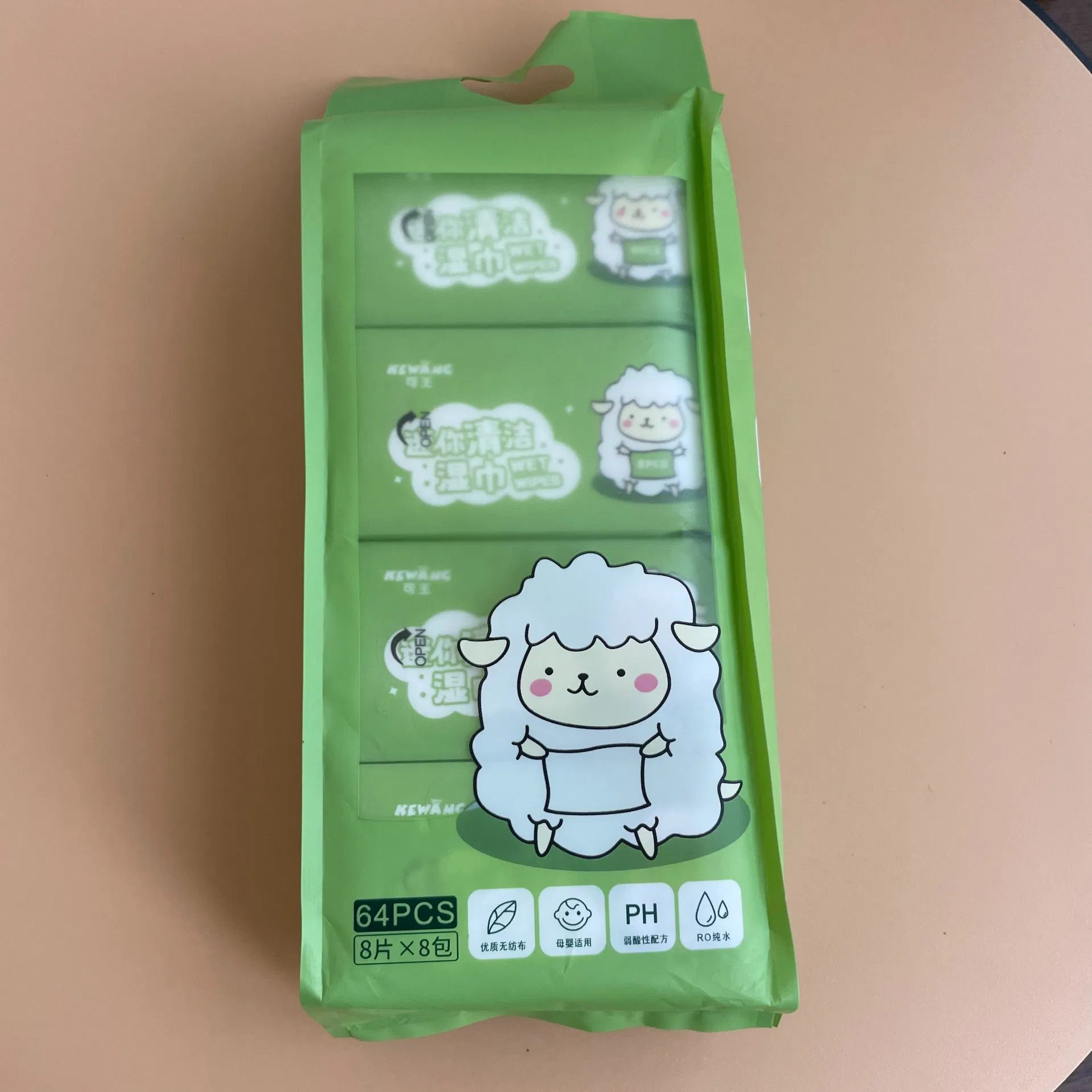 Wholesale Cheap Non-Woven Fabric Cleansning Disinfectant Natural Care Baby Reusable Wet Wipes Without Alcohol