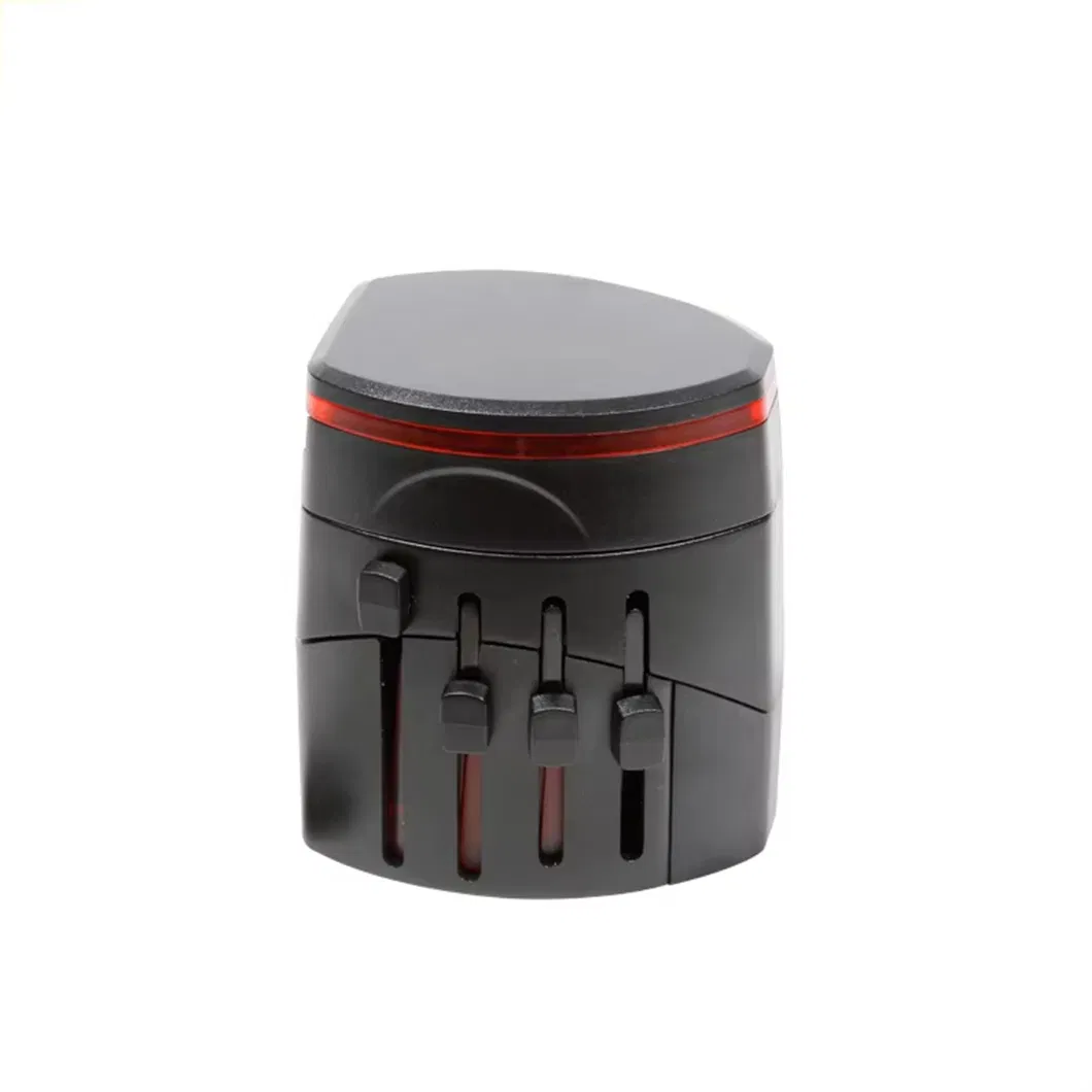 Универсальный переходник для путешествий с 2 USB