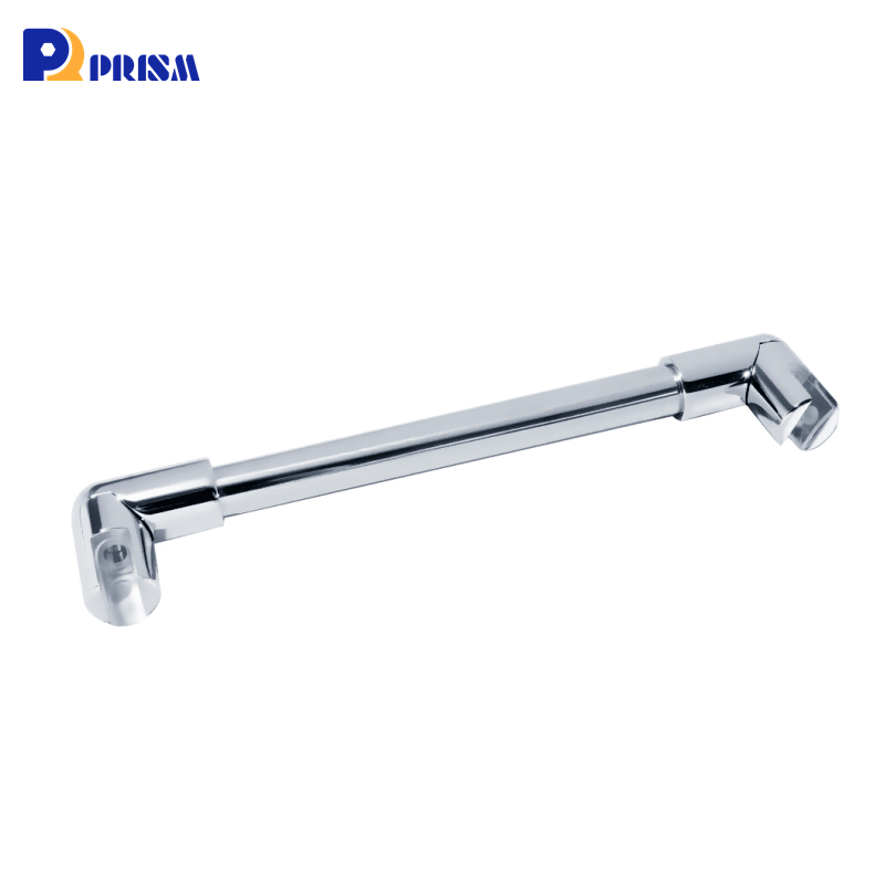 Shower Hardware Glass to Wall Brass Clamp Glass Connector for Custom Shower Enclosures