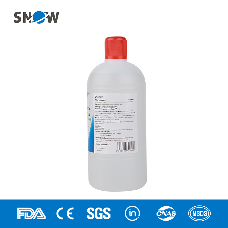 Hydrogen Peroxide Solution 3.5 Percent Disinfect Toothbrushes and Mouth Guards