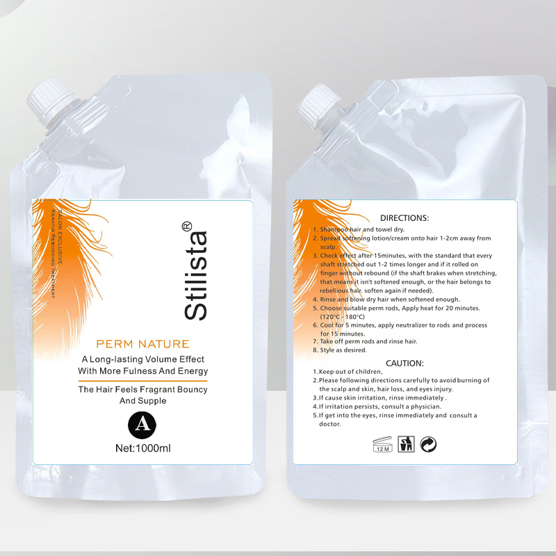 500ml/1000ml Size Hot Sell Salon Permanent Keratin Hair Straightening Perm