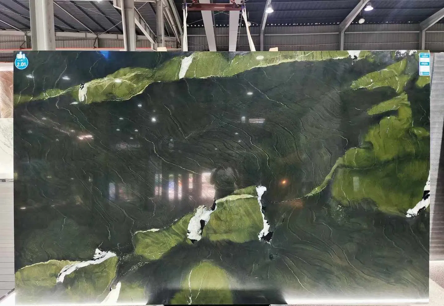 2024 China Green Natural Marble Background Wall