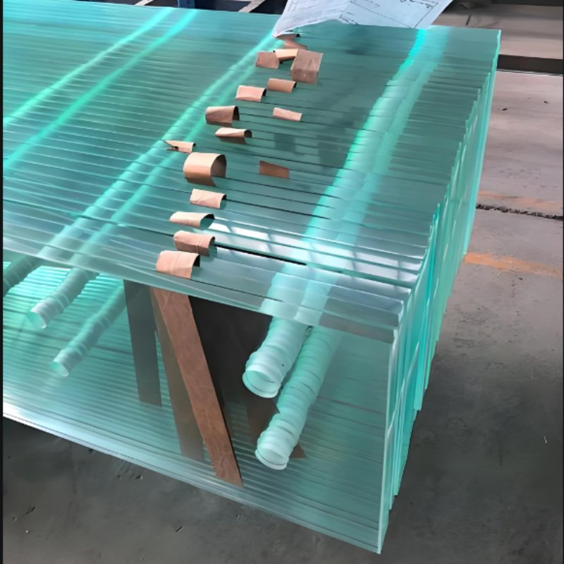 2025 New Acid Etched Glass Frosted Obscure Glass/ Half Frosted Glass/ Privacy Frosted Glass Panel /Safety Glass/ Decorative Glass/ Shower Glass/ Privacy Area