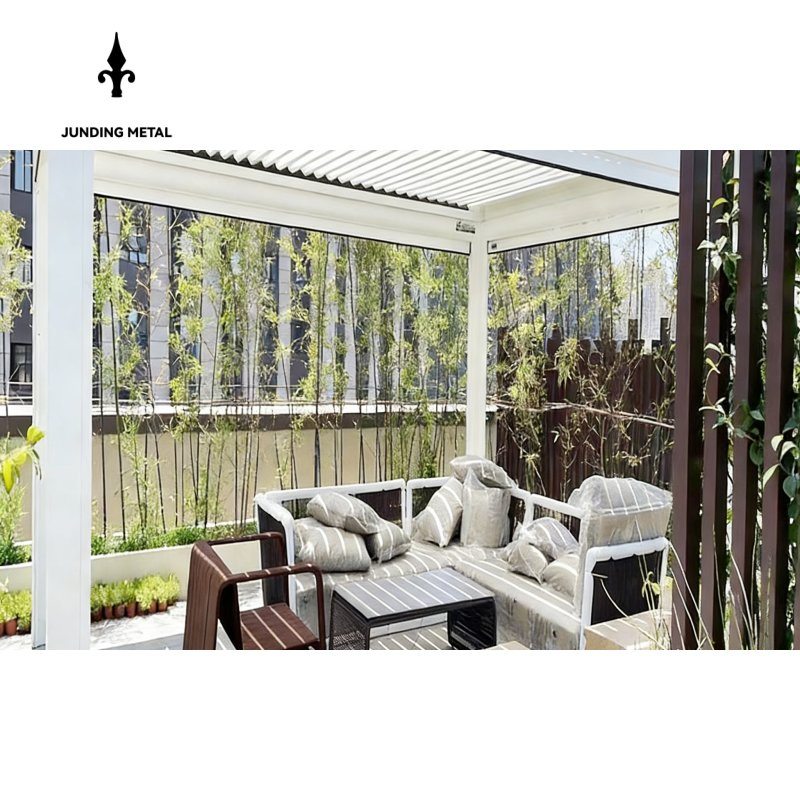 High-End New Design Lightweight Modular Steel Sunroom for Family Gathering Space