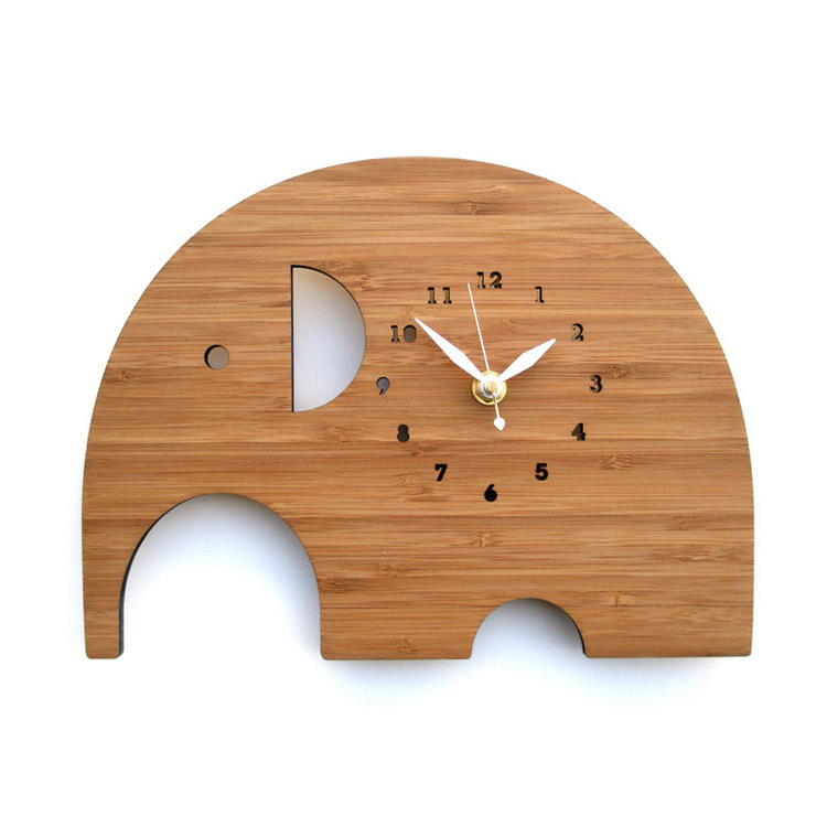 Natural Bamboo Wood Wall Clock