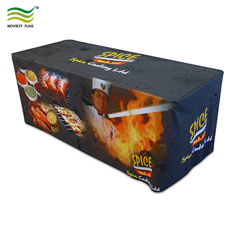 Polyester Fitted Table Cloth Table Cover (B-NF18F05008)