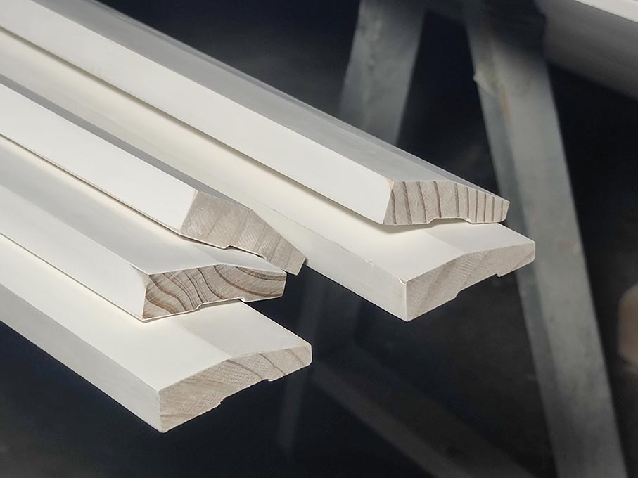 Chinese White Primed Lumber Timber Skirting