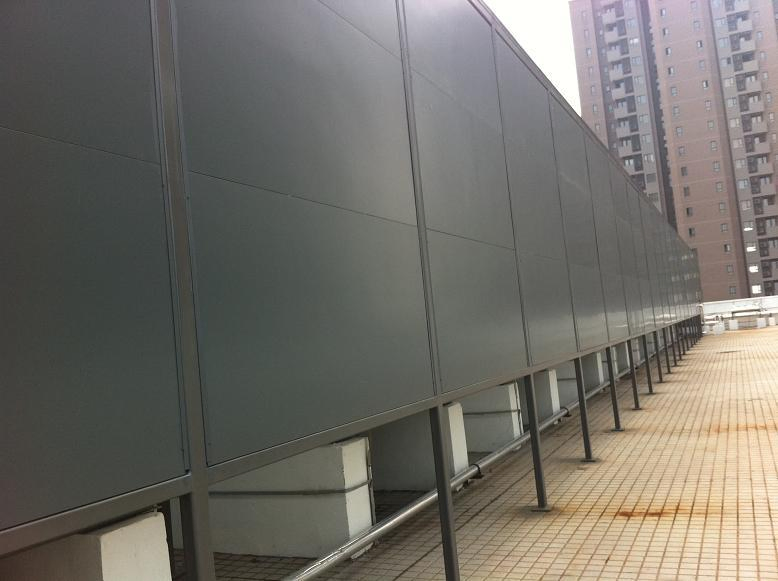 2 M High Bridge Soundproof Fence Noise Barricade Sound Barrier for Residentia