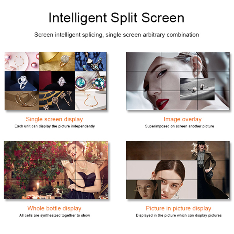 Интерактивная напольная видео-стена Multi Touch 46-55 дюймов