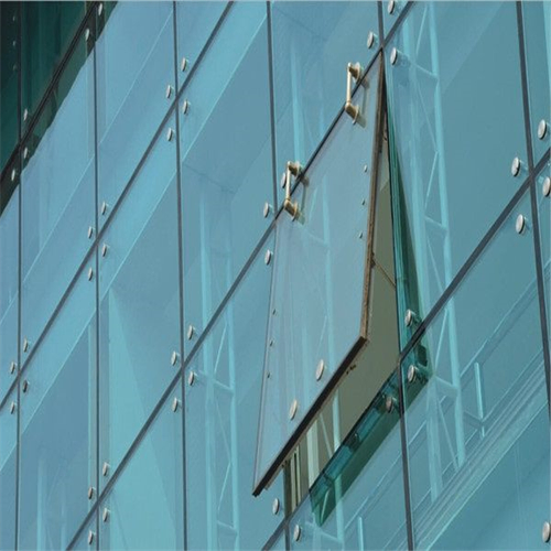Soundproof and Heat-Proof Double Glazing Customized Aluminum Glass Curtain Wall