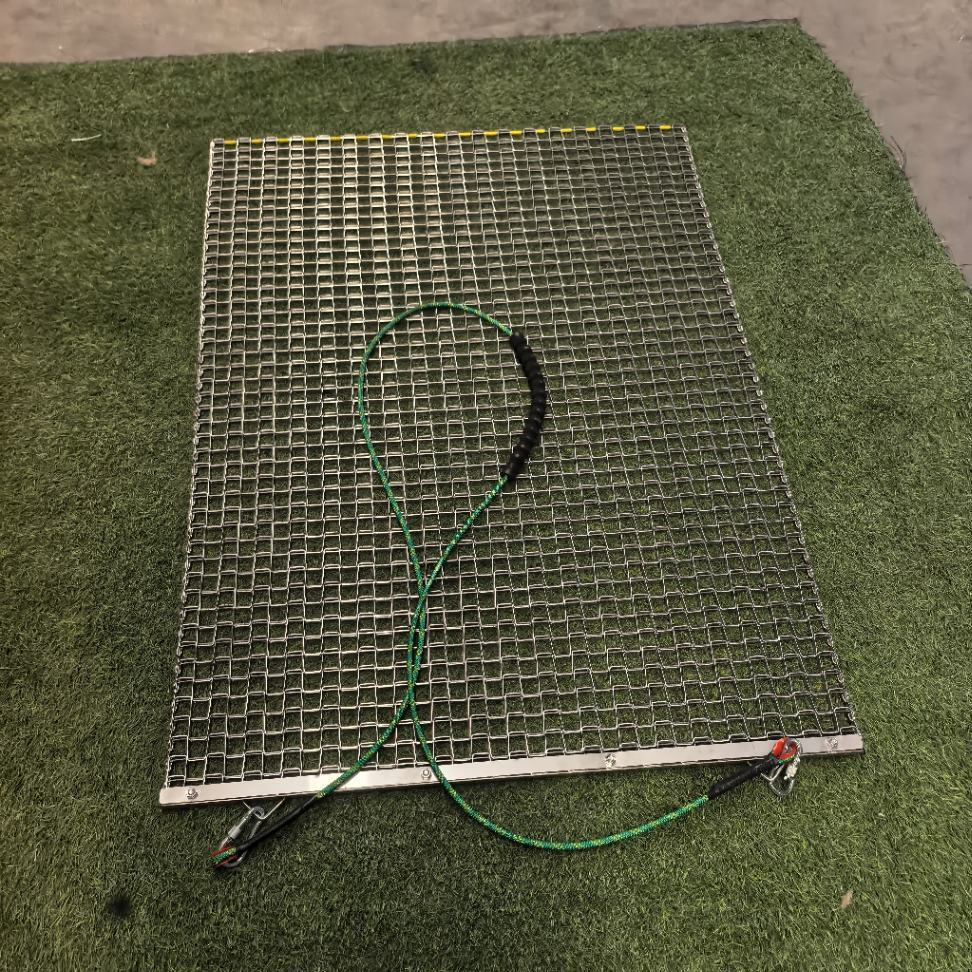 Steel Mesh Baseball Infield Drag Mat for Baseball Fields