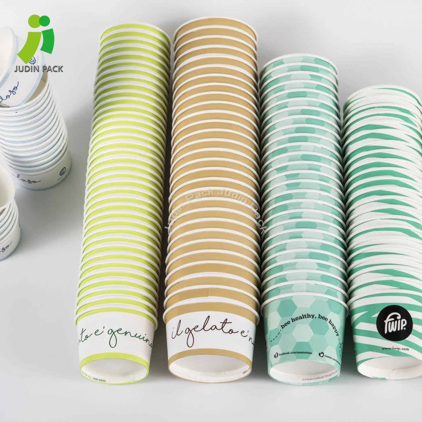 Frozen Yogurt Paper Cups Ice Cream Cup