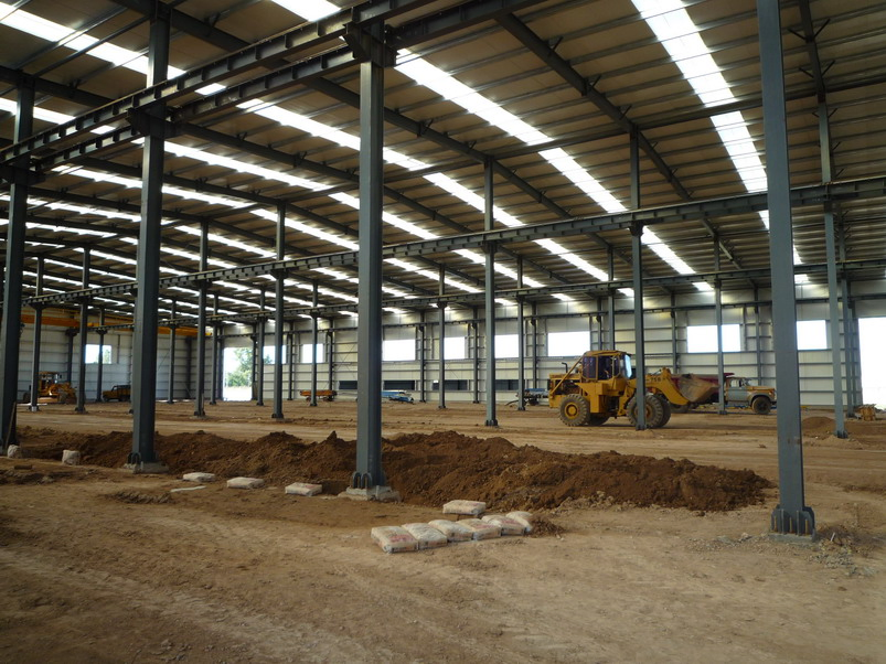Prefabricated Steel Metallic Framed Building Construction Projects Management