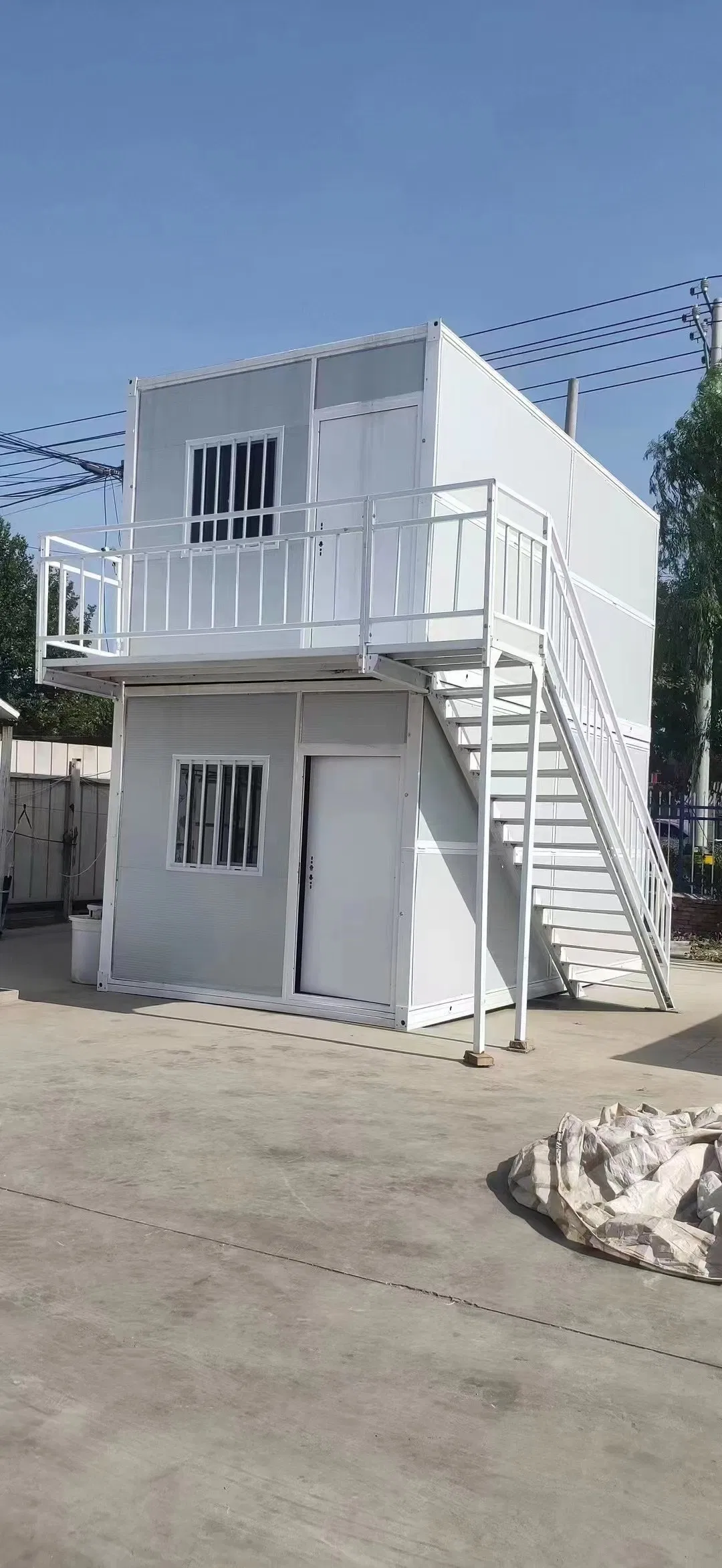 Luxury Steel Frame Shipping Container Home with Bathroom