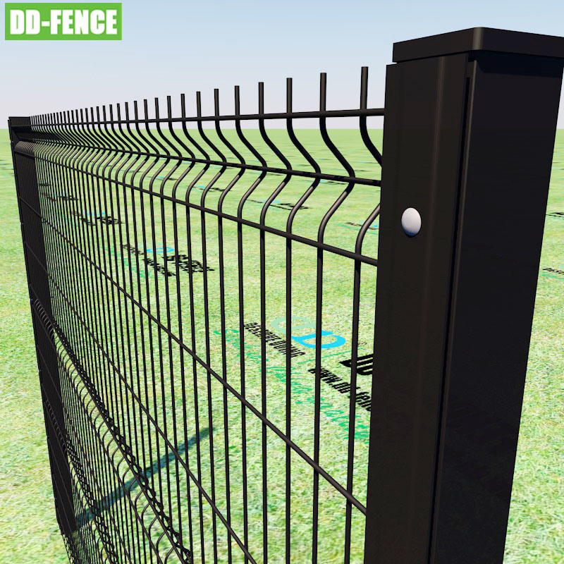 3D Welded Mesh Fence for Various Public Places