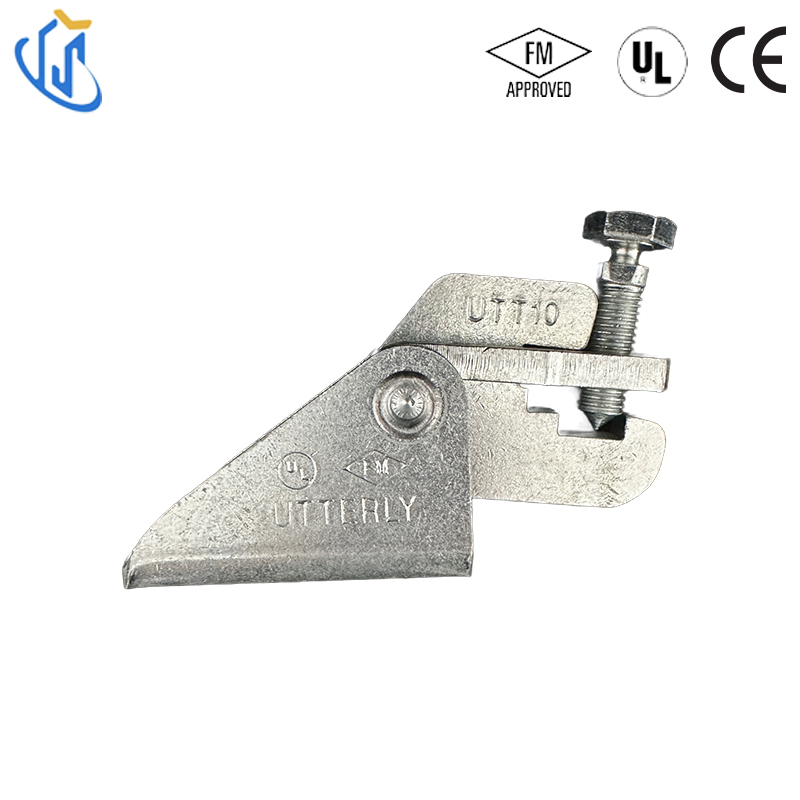 Seismic Base Connector for Pipe to Strut Channel Support/Bracing System