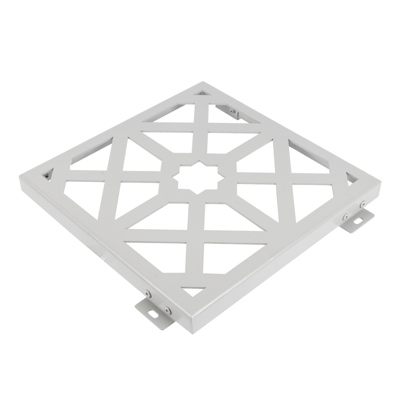 Fabricated Laser Cut Prefabricated Alum Wall Aluminum Facade Cladding