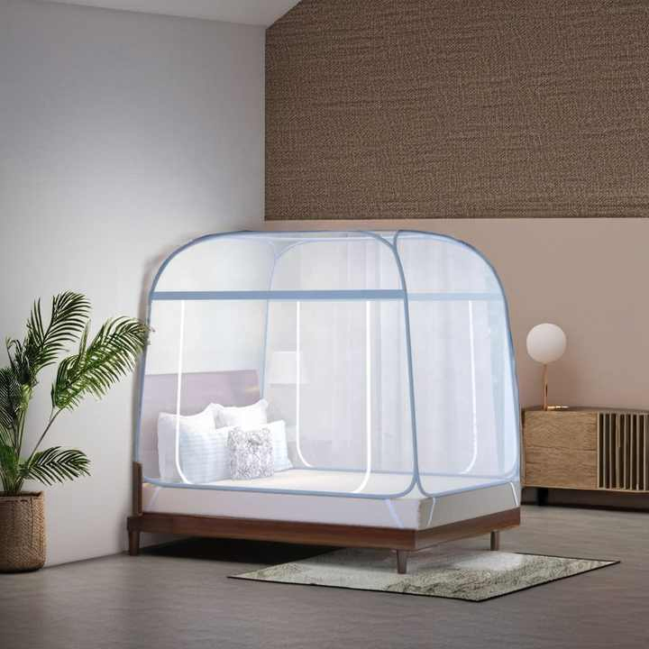 Waterproof Mosquito Proof Pop up Folding Gazebo Portable Outdoor Quick Installation Simple Canopy Tent with Mosquito Nets