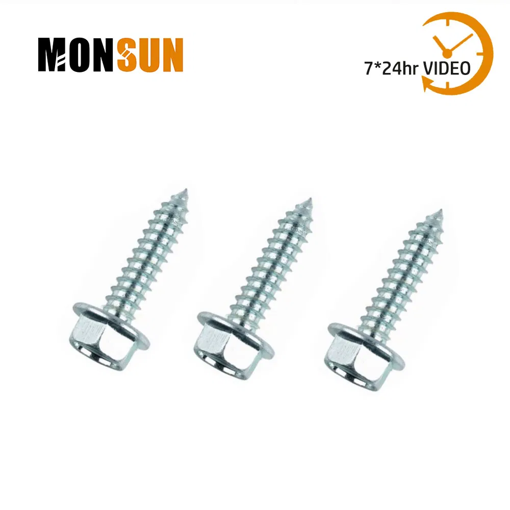 DIN 6928 Blue Zinc Plated Self Tapping Sheet Metal Screws