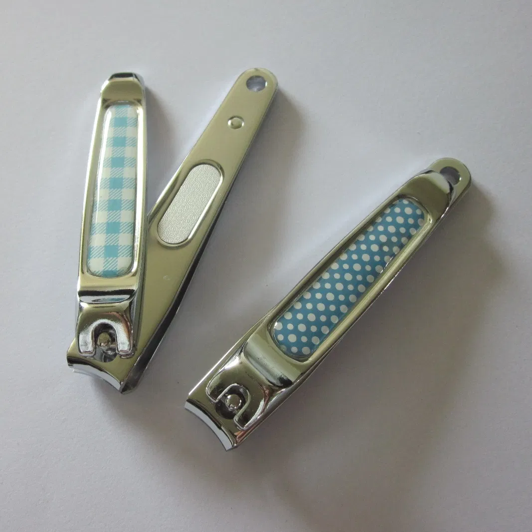 Japan Quality Biggest Nail Clippers with Colorful Exposy and Laser Filer