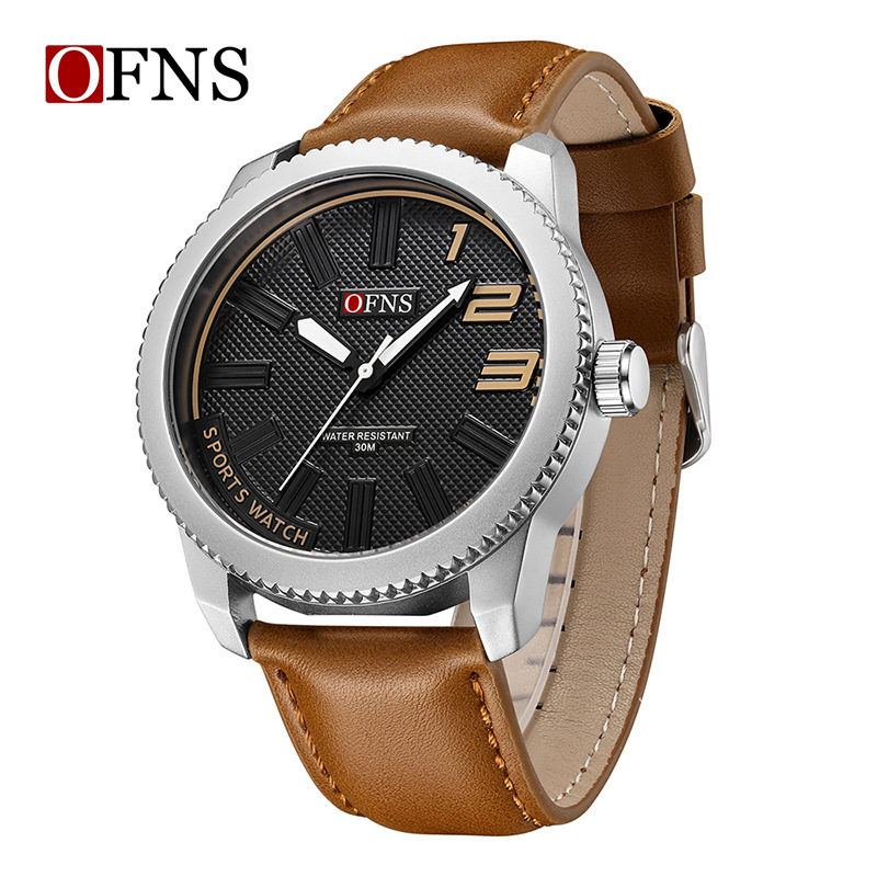 Fashion Business Casual Commuter Men's Watch 30m Waterproof Quartz Wristwatch