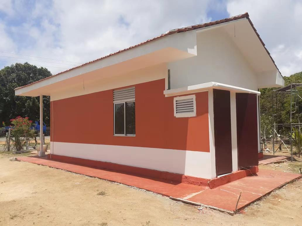 Hot Sale Cheap Affordable One Storey Two Bedroom Economic Tiny Home Prefab House