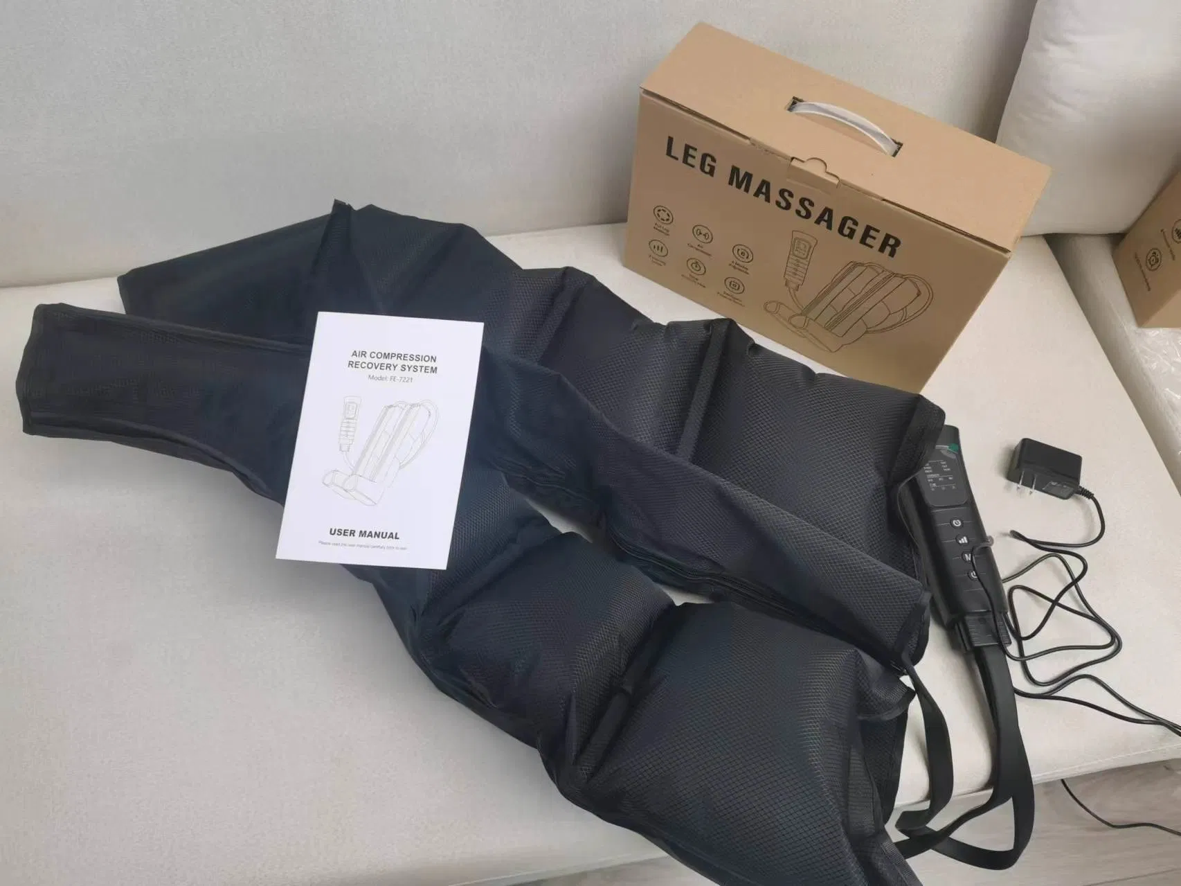 Air Eave Leg Massager Fully Wrapped with Memory Airbag